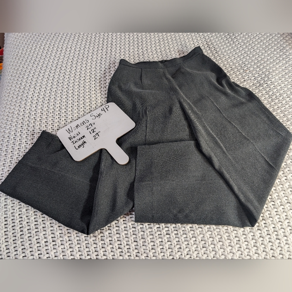 Women's Gray Suit Pants